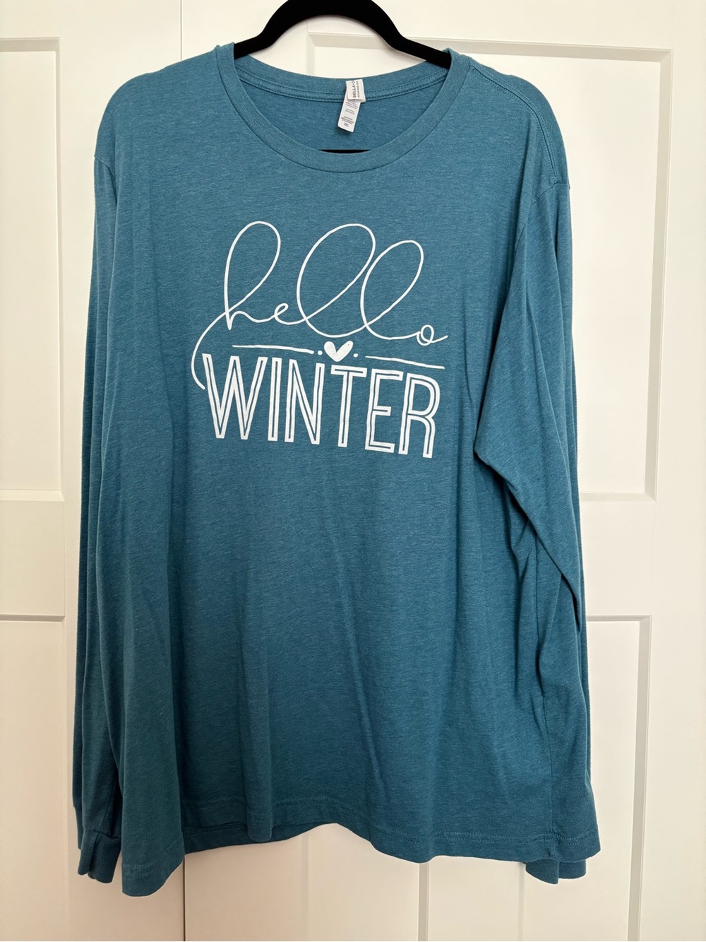 Bella Canvas Heather Teal Crewneck Tee Womens 2X